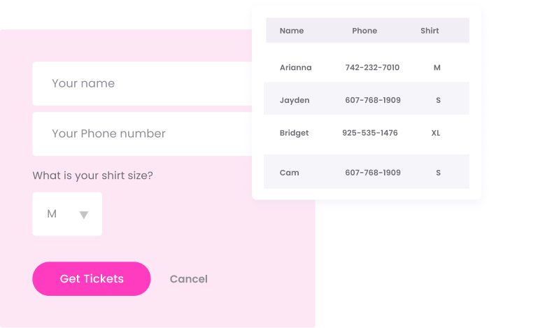 Add tickets to your event: free, paid, and NFT ticket types